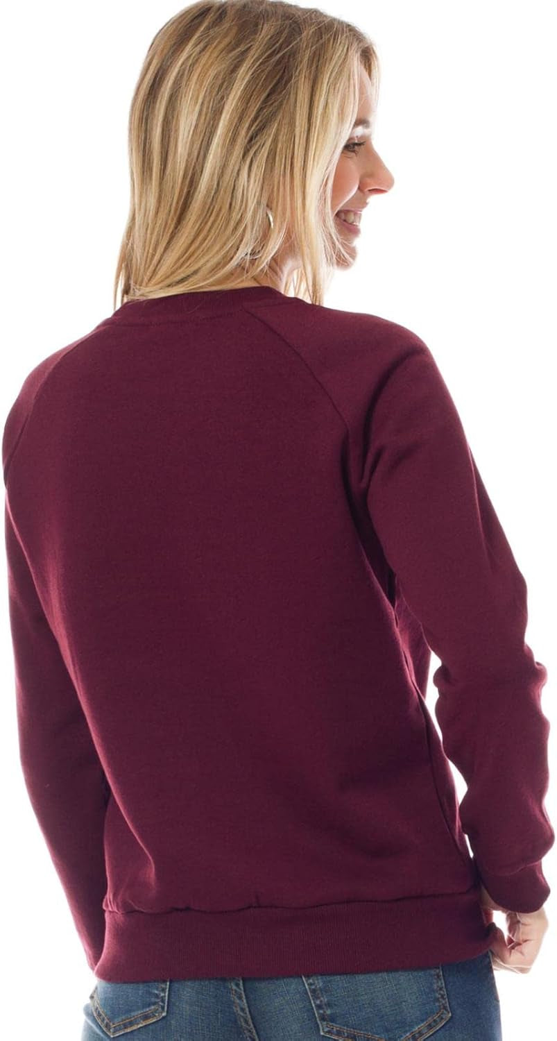 Women'S Basic Soft & Comfortable Pullover Fleece Crewneck Sweatshirt Fall Outfits