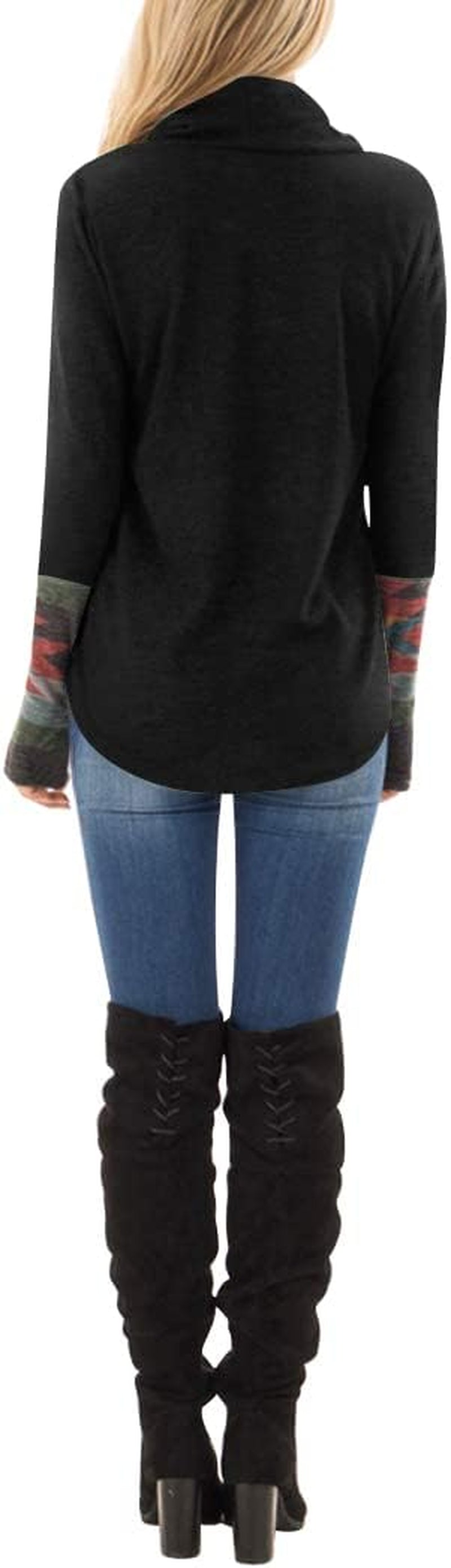 Womens Sweatshirts Long Sleeve Casual Color Block Pullover Hoodies Fall Outfits 2024 Clothes